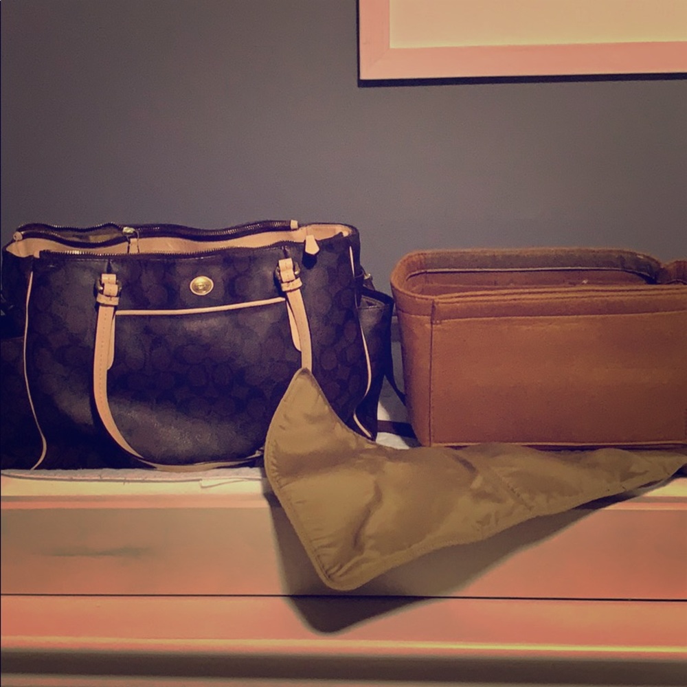 Coach diaper bag